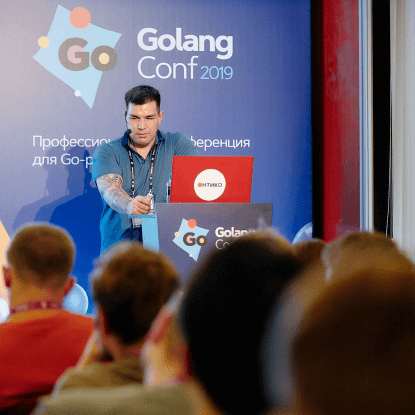 Golang Conf 2019 with Andrew Minkin.