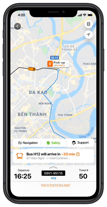 GoDee: Bus Transit App in Vietnam.