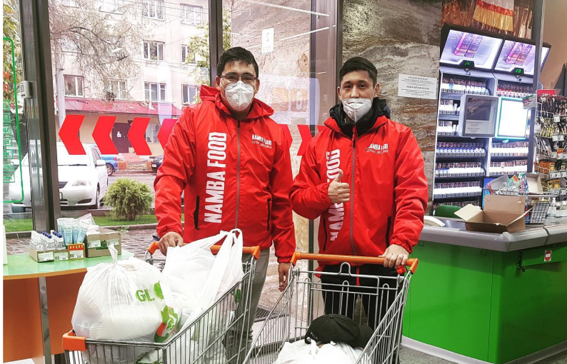 Namba Food: Food and Grocery Delivery Service Couriers.