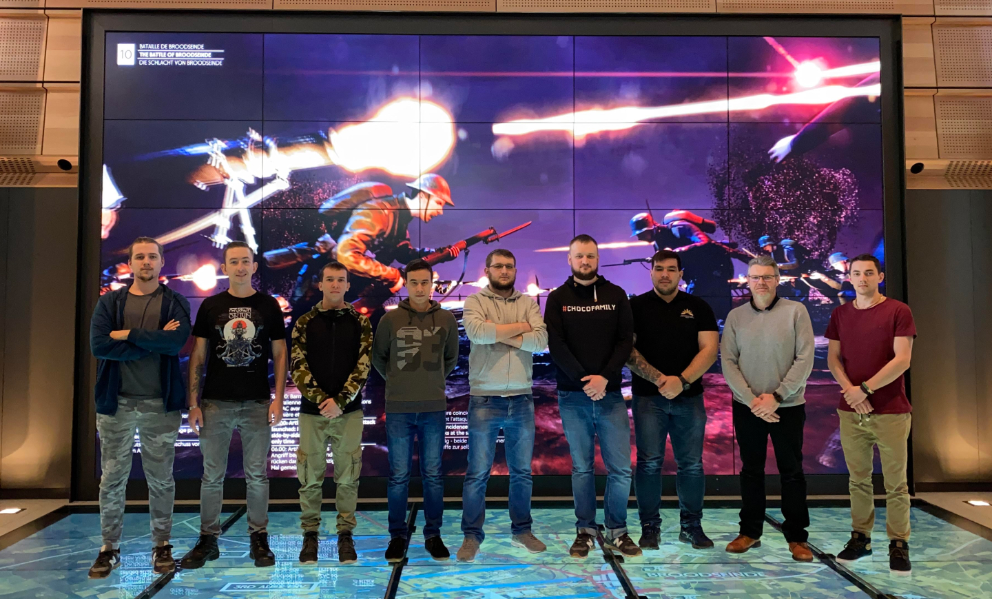 The Mad Devs team in Sir John Monash Centre.