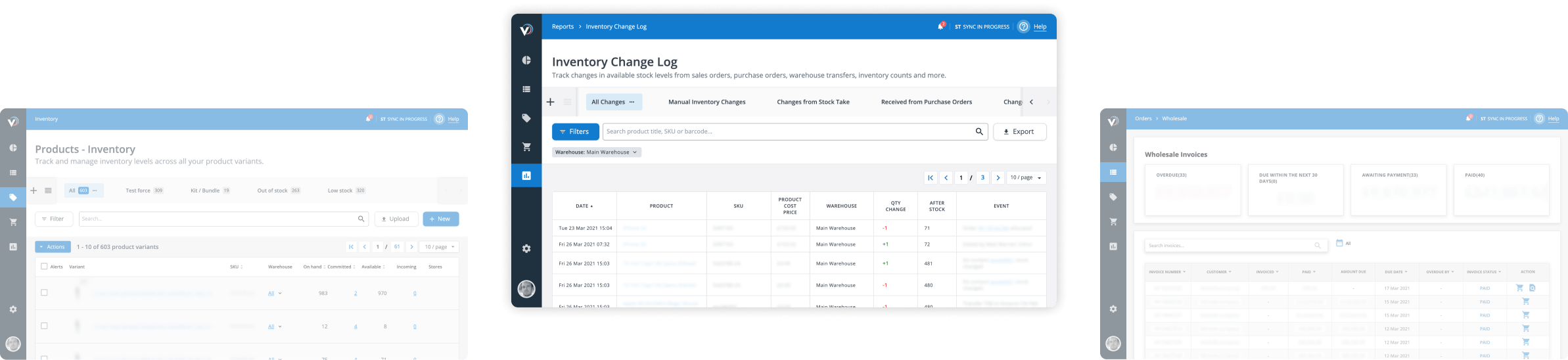 Inventory Changelog.