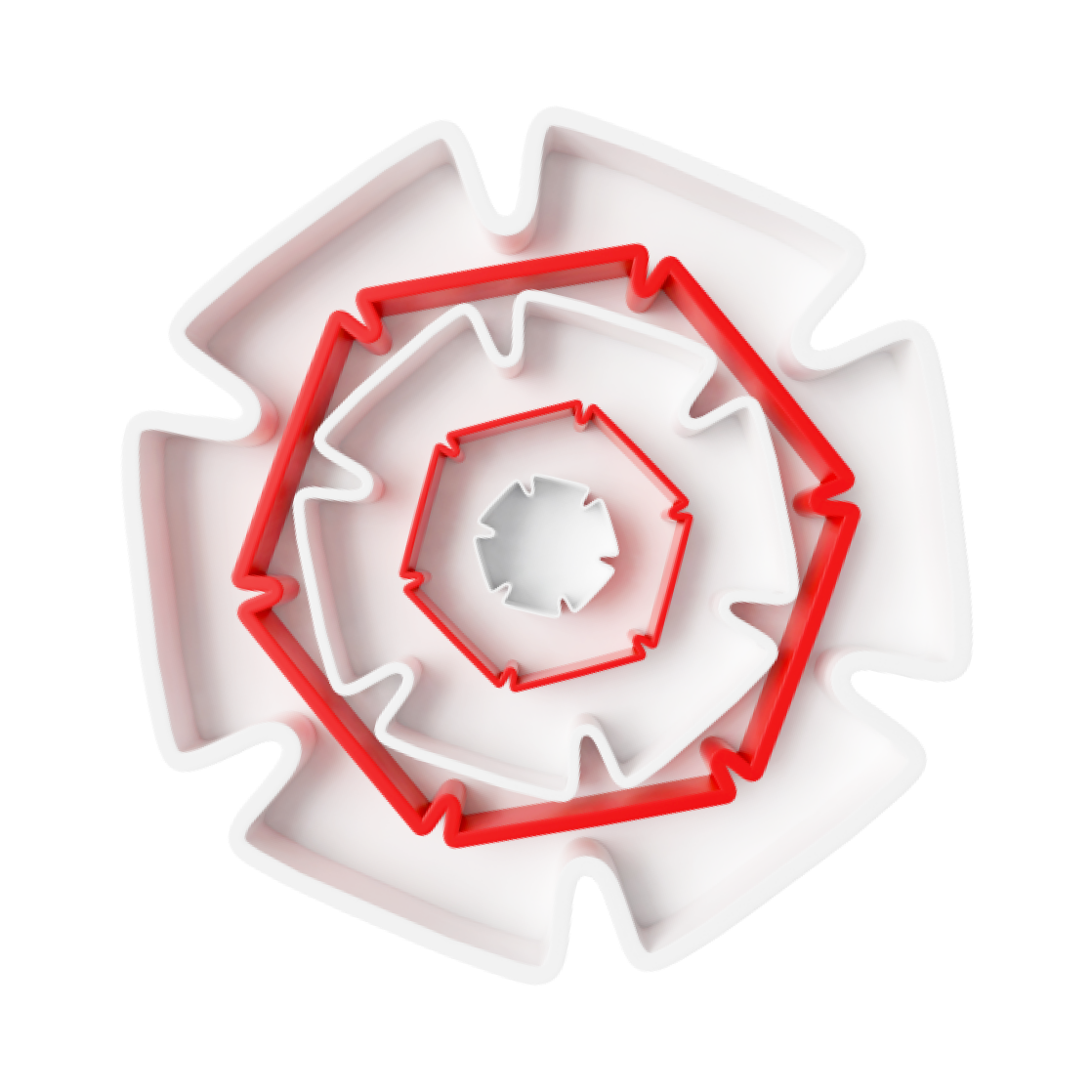 Lack of Transparency Spiral Image